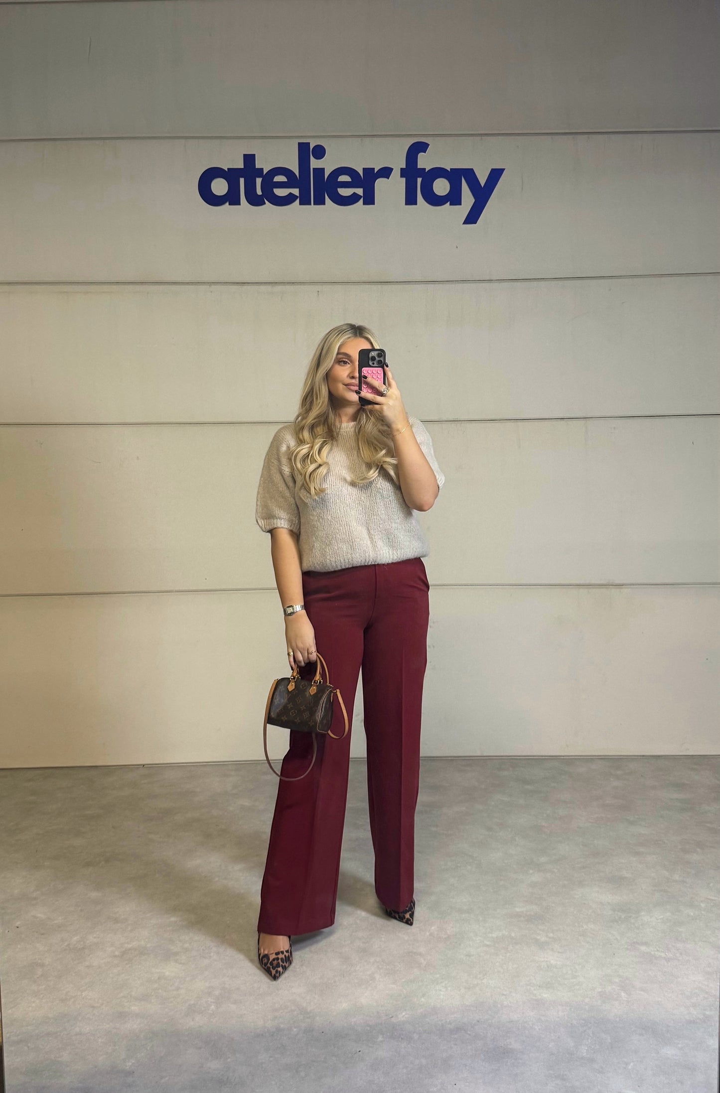Straight Leg Stretch Pantalon
