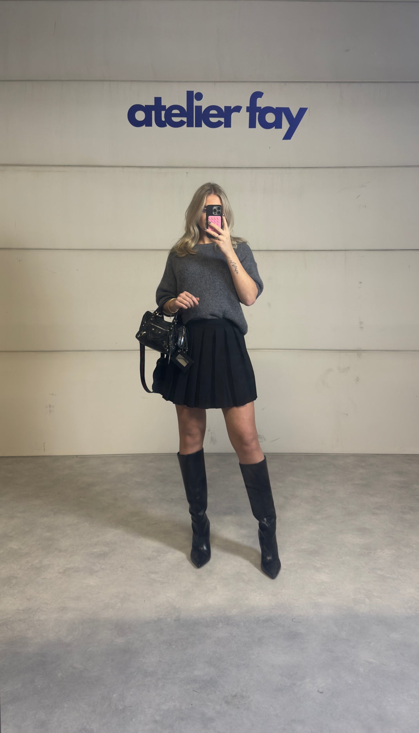 Pleated Skirt